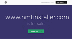 Desktop Screenshot of nmtinstaller.com